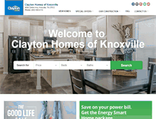 Tablet Screenshot of claytonofknoxville.com